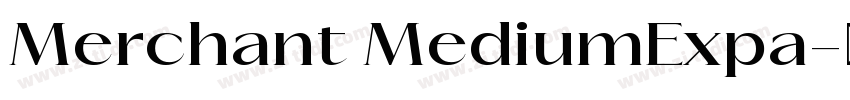 Merchant MediumExpa字体转换